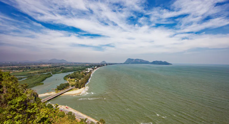 Prachuapin pohjoinen ranta